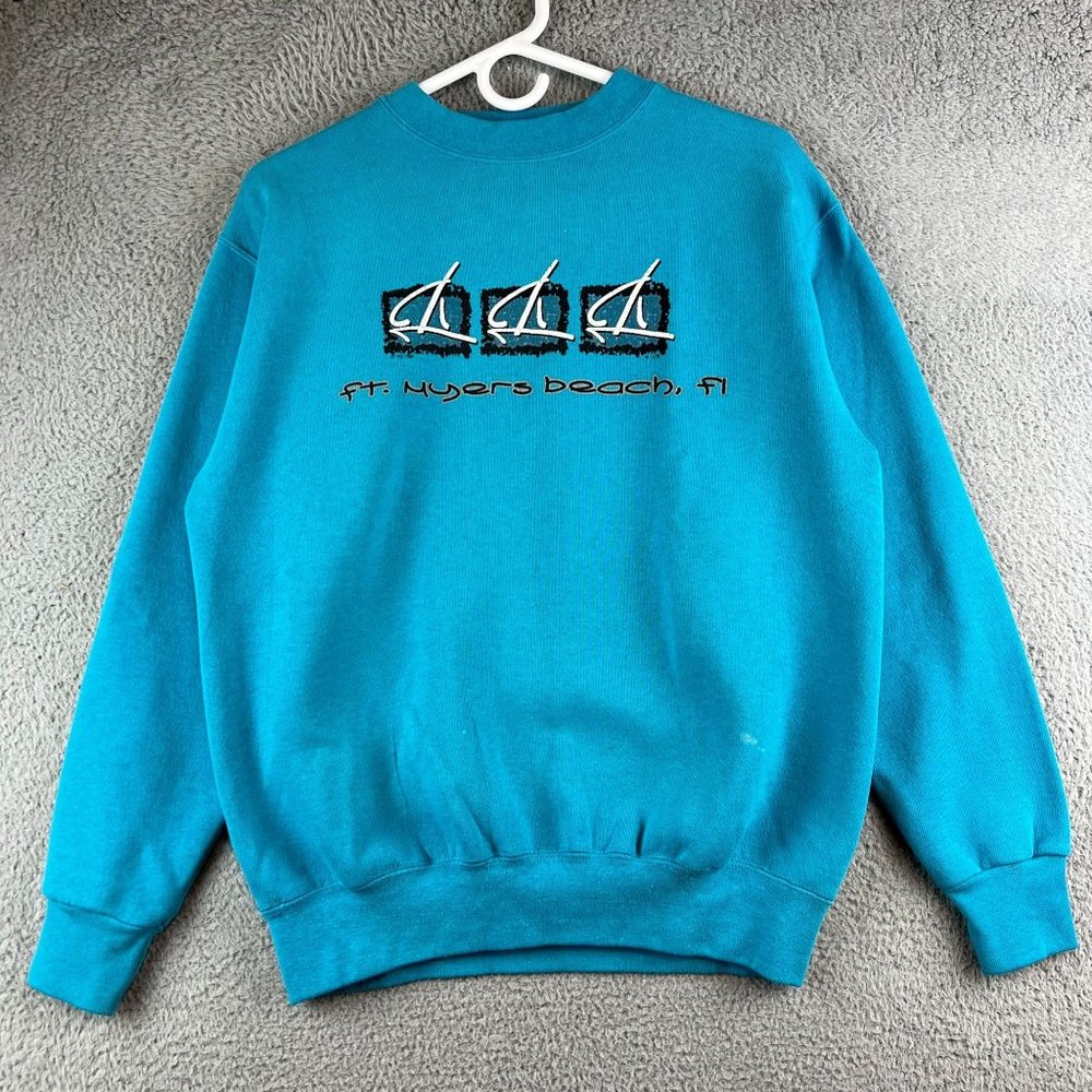Vintage Ft Myers Beach Florida Sweatshirt Size M